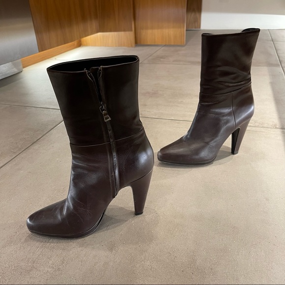 Prada Ankle Boots - Brown - Picture 7 of 8